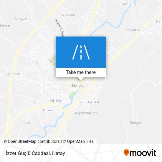 İzzet Güçlü Caddesi map
