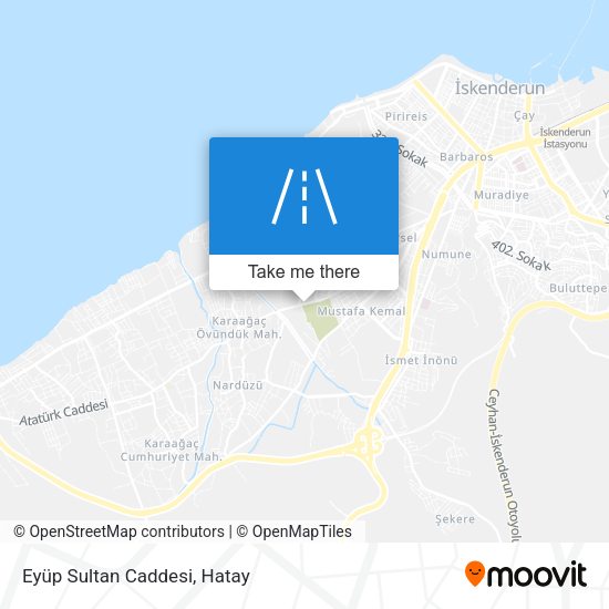 Eyüp Sultan Caddesi map