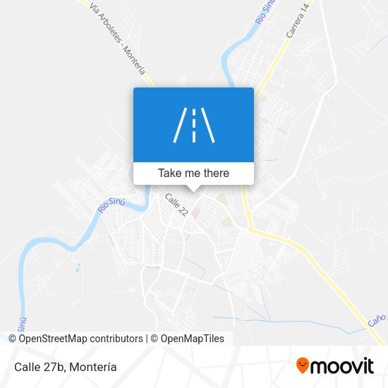Mapa de Calle 27b
