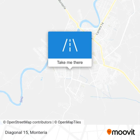 Diagonal 15 map