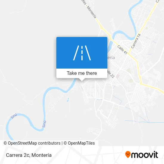 Carrera 2c map