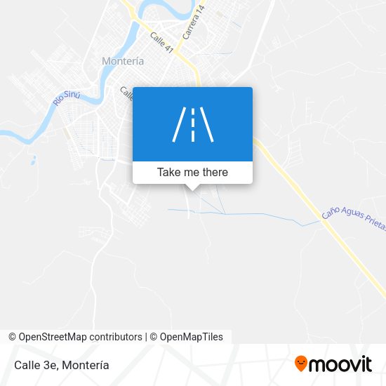 Mapa de Calle 3e