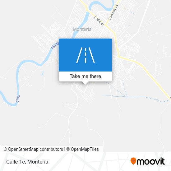 Mapa de Calle 1c