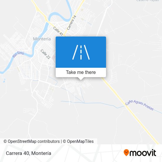 Mapa de Carrera 40