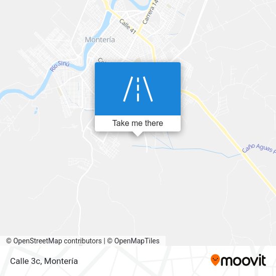 Mapa de Calle 3c
