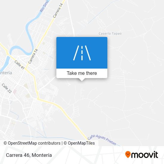 Mapa de Carrera 46