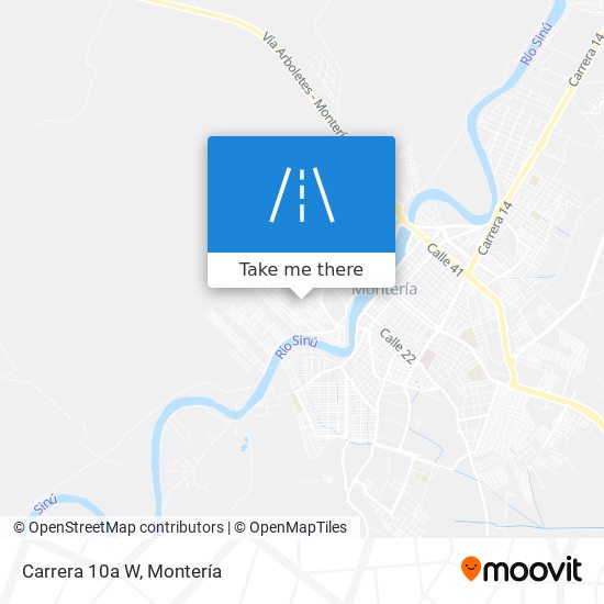 Mapa de Carrera 10a W