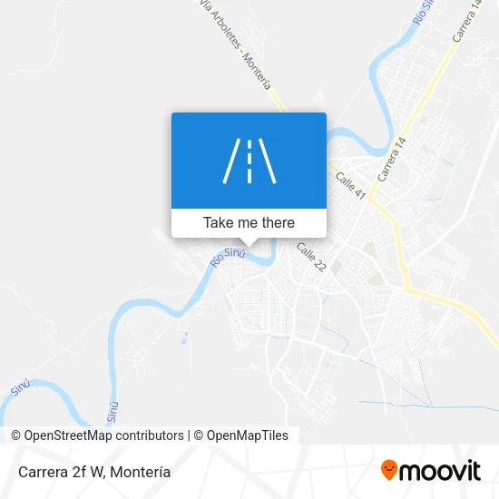 Carrera  2f W map