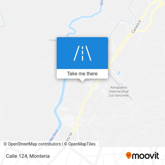 Mapa de Calle 124