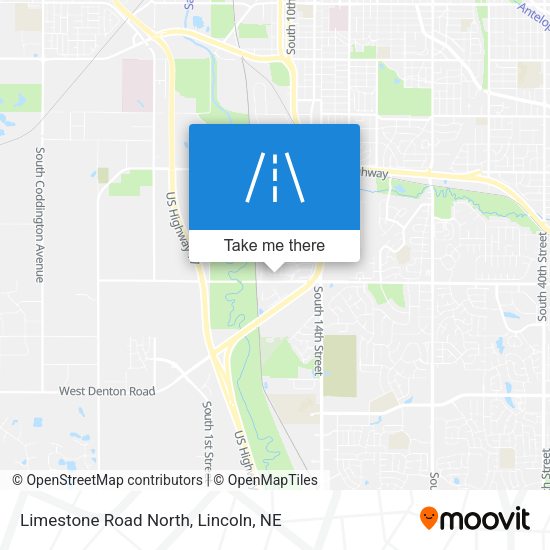Limestone Road North map