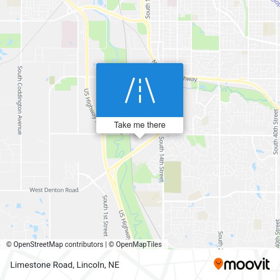Limestone Road map