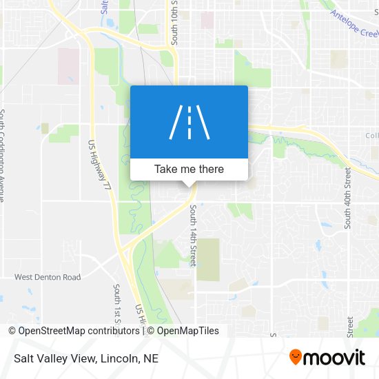 Mapa de Salt Valley View