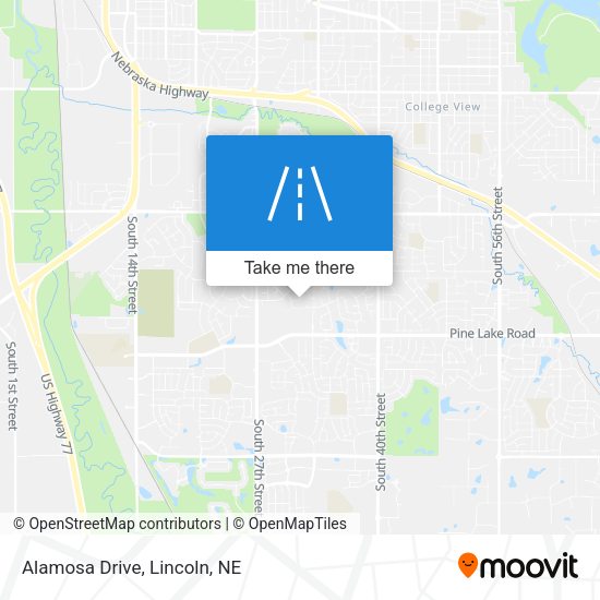 Mapa de Alamosa Drive