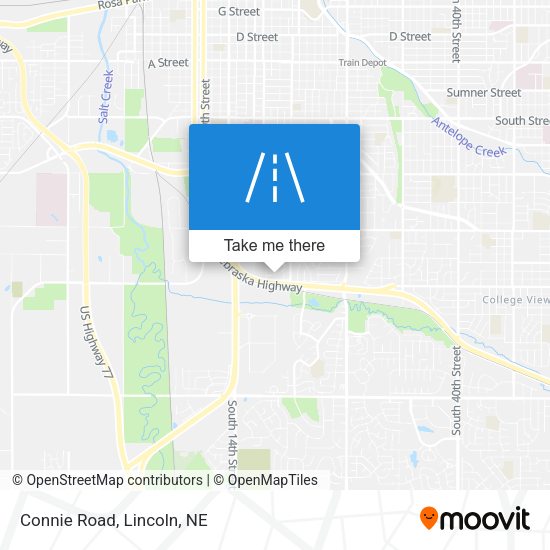 Mapa de Connie Road