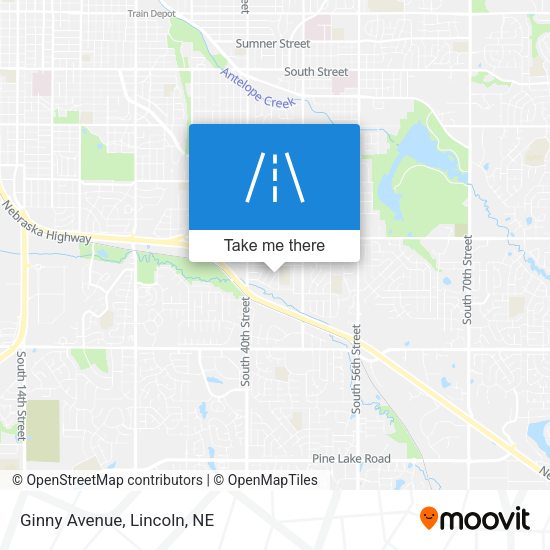 Mapa de Ginny Avenue
