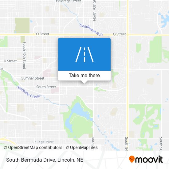 South Bermuda Drive map