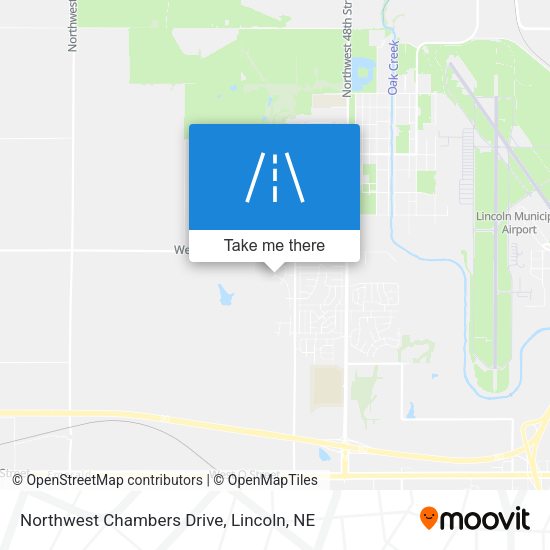 Northwest Chambers Drive map