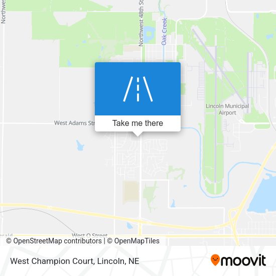 West Champion Court map
