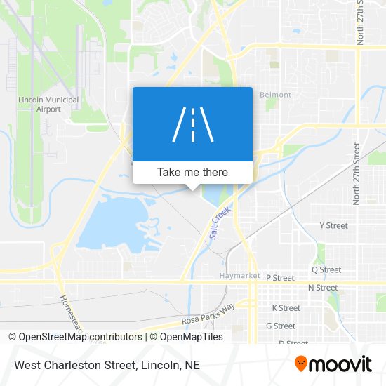 West Charleston Street map