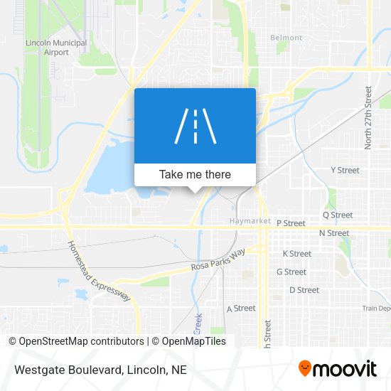 Westgate Boulevard map