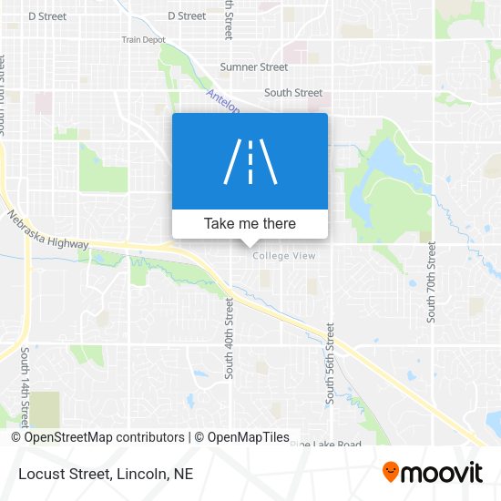 Mapa de Locust Street