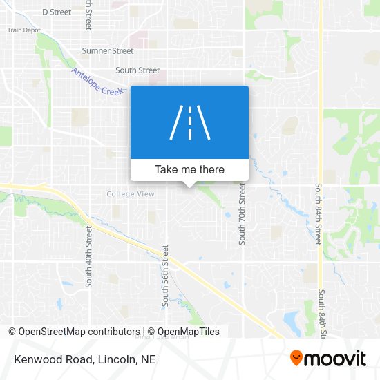 Mapa de Kenwood Road