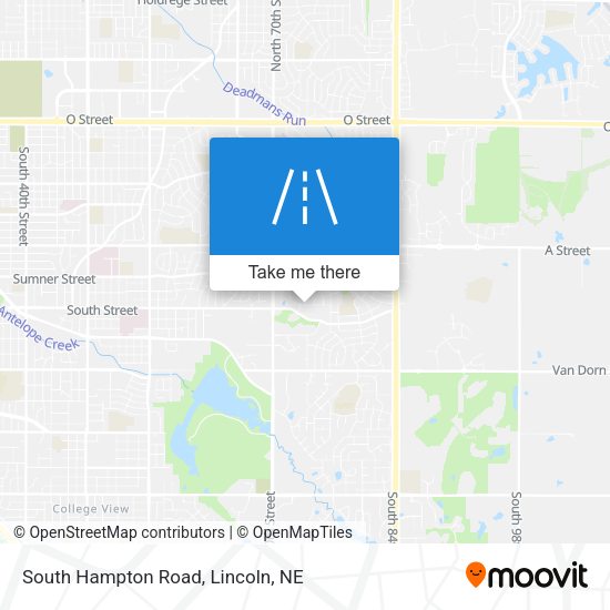 Mapa de South Hampton Road