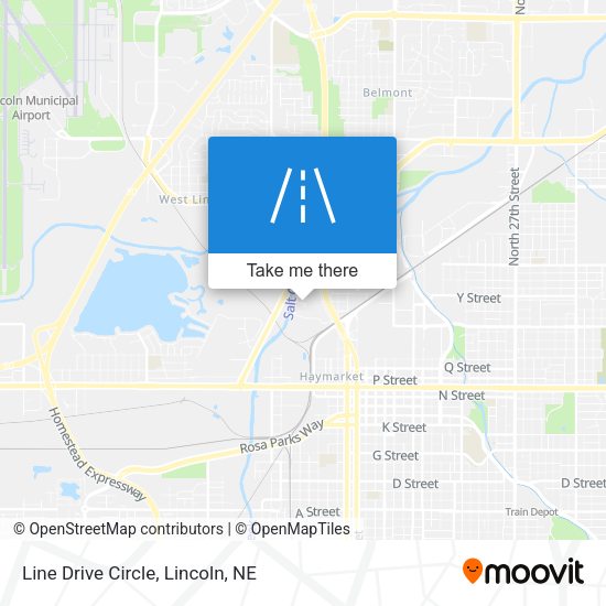 Mapa de Line Drive Circle