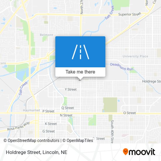 Mapa de Holdrege Street