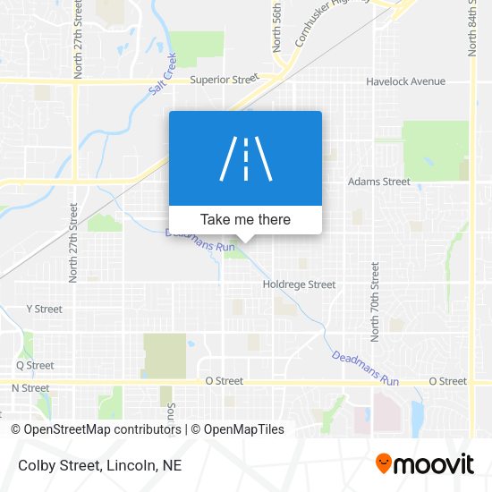 Mapa de Colby Street