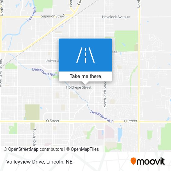 Mapa de Valleyview Drive