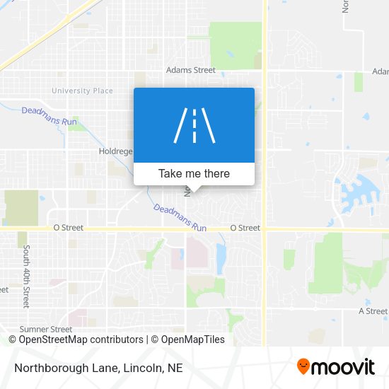 Mapa de Northborough Lane