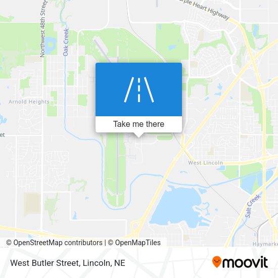 Mapa de West Butler Street