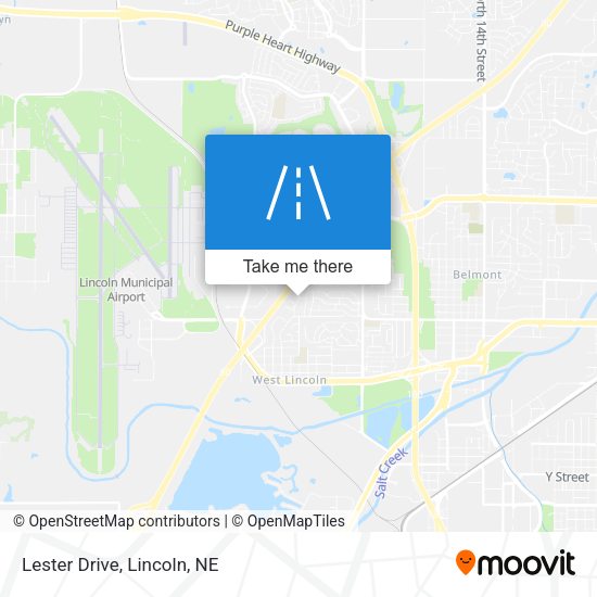 Mapa de Lester Drive