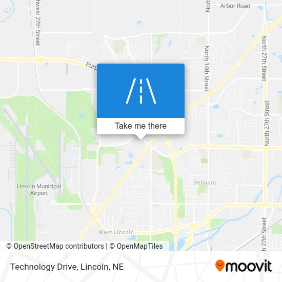 Technology Drive map