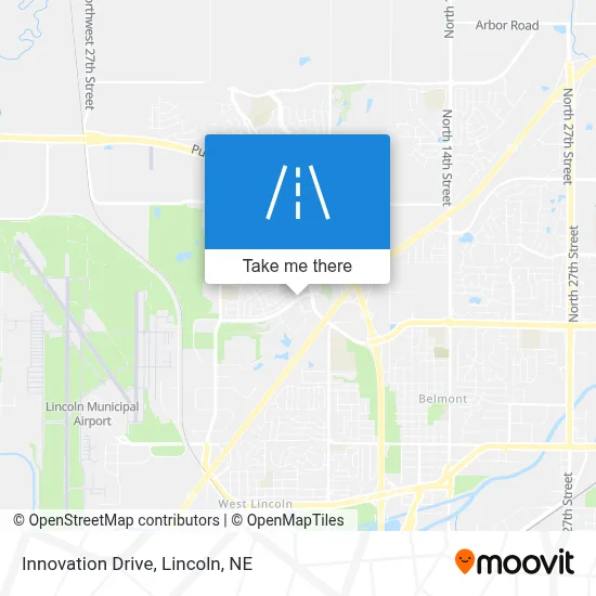 Innovation Drive map