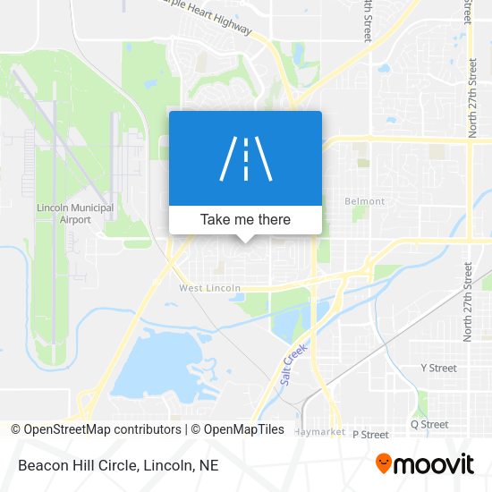 Beacon Hill Circle map