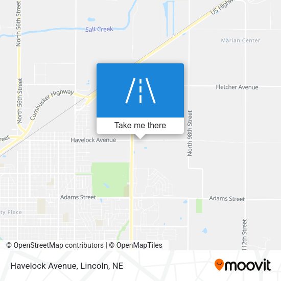 Mapa de Havelock Avenue