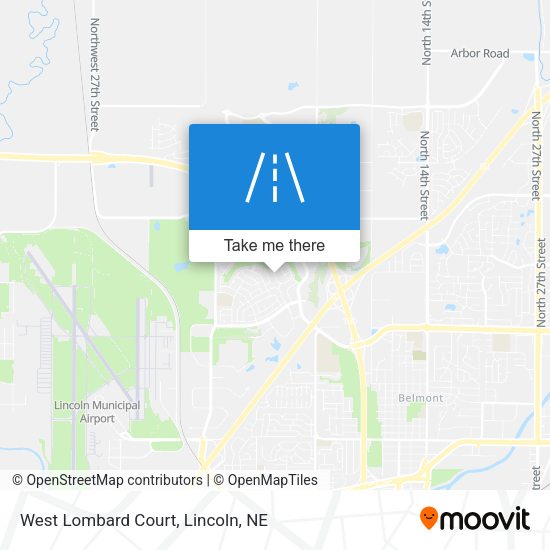 West Lombard Court map