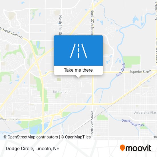 Mapa de Dodge Circle