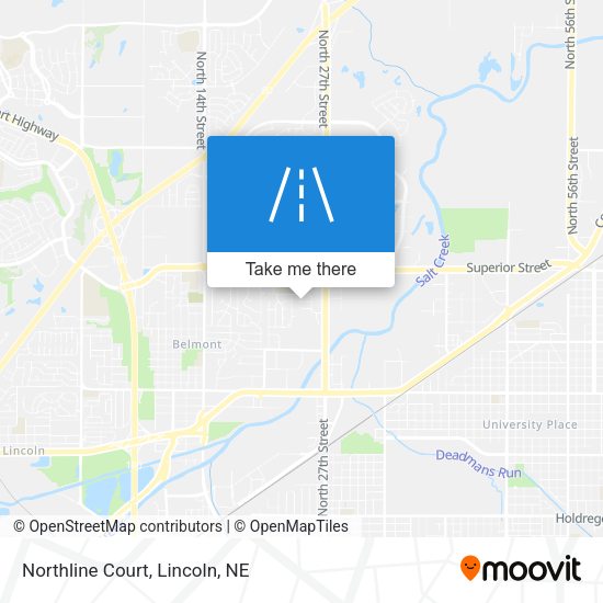 Mapa de Northline Court