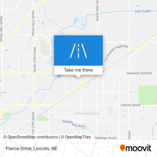 Mapa de Pierce Drive