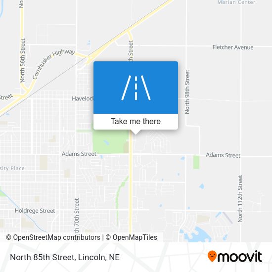 Mapa de North 85th Street