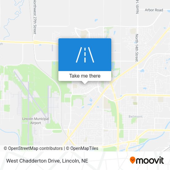 Mapa de West Chadderton Drive