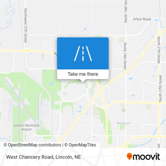 Mapa de West Chancery Road