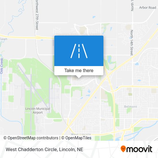 West Chadderton Circle map