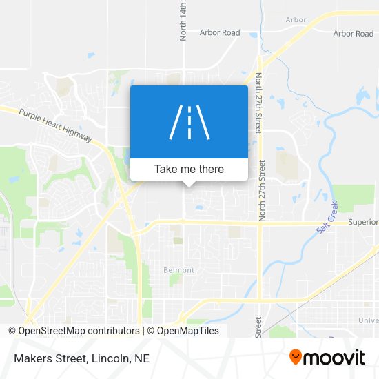 Mapa de Makers Street