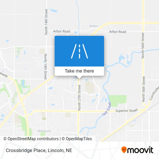 Mapa de Crossbridge Place