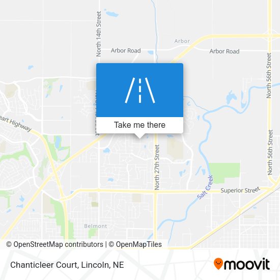 Chanticleer Court map