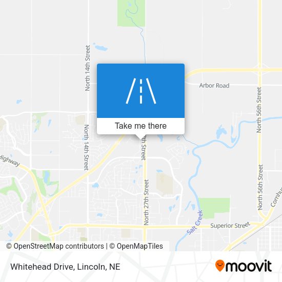 Mapa de Whitehead Drive